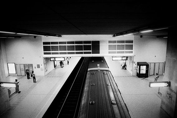 Le métro bruxellois vu de dessus - Bruxelles 2017